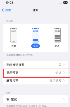 多文镇苹果售后维修中心分享iPhone手机收不到通知怎么办 