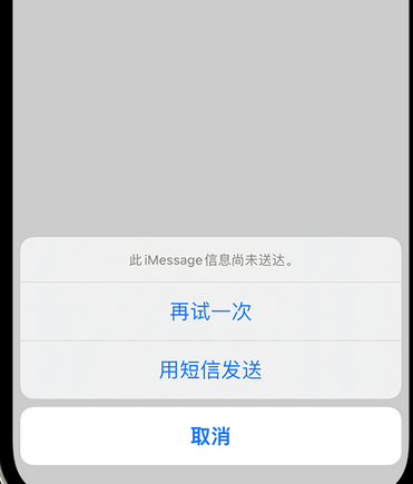 多文镇apple维修iPhone上无法正常发送iMessage信息