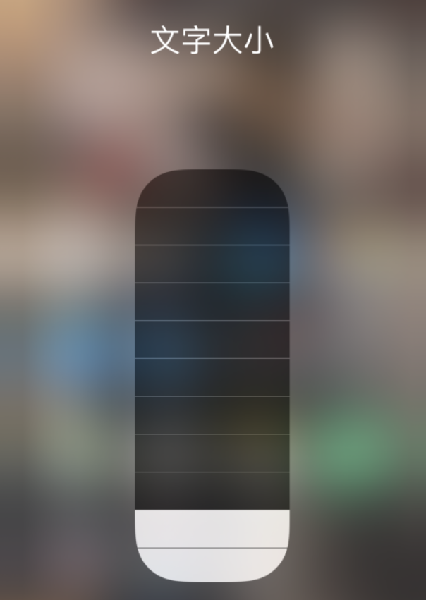 多文镇苹果手机维修分享小技巧：在 iPhone 控制中心快速调节字体大小 